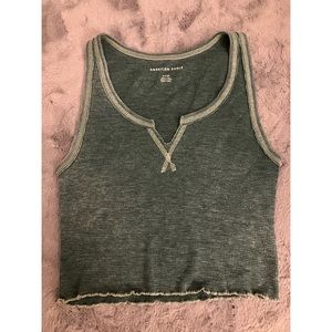 ae crop tank top